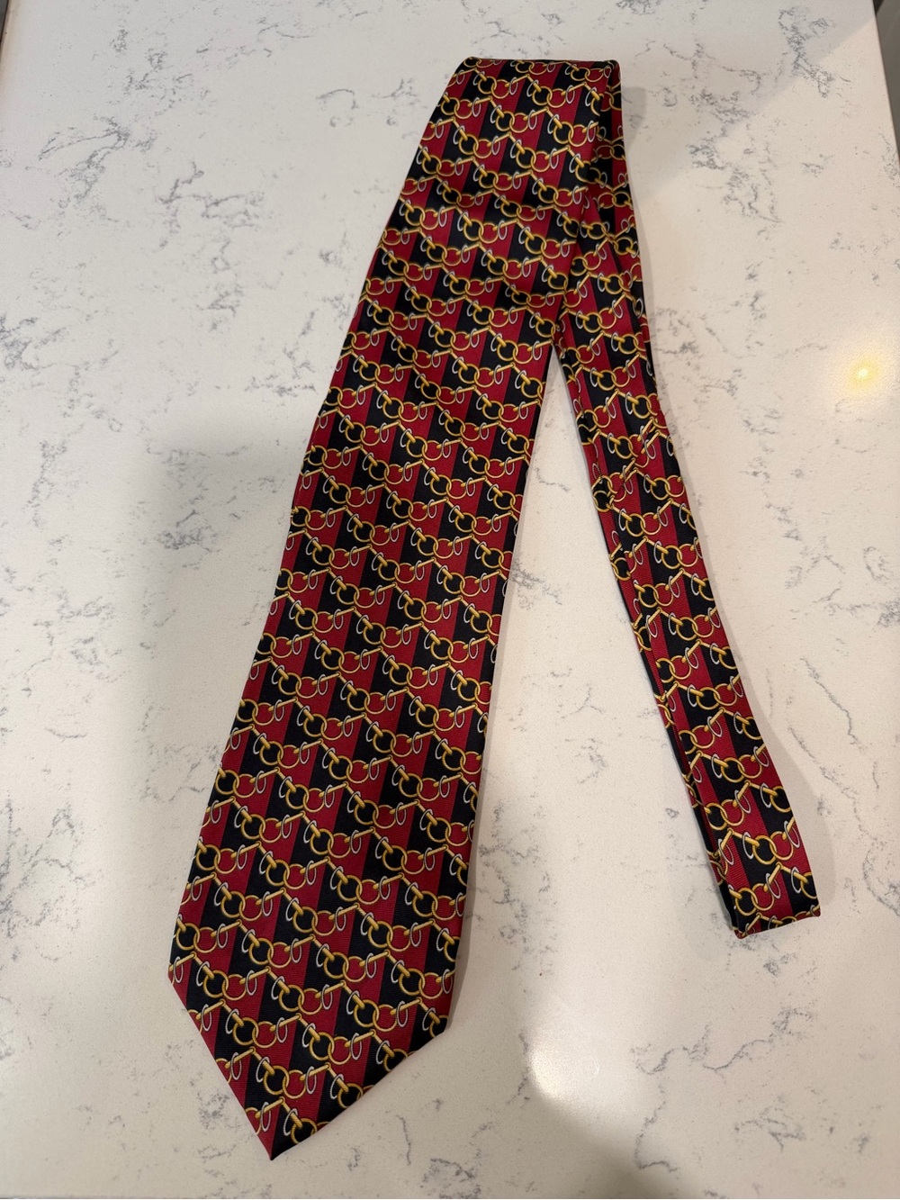 Paolo Gucci Vintage Tie 100% Silk
